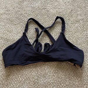 Midori Black Bikini Top